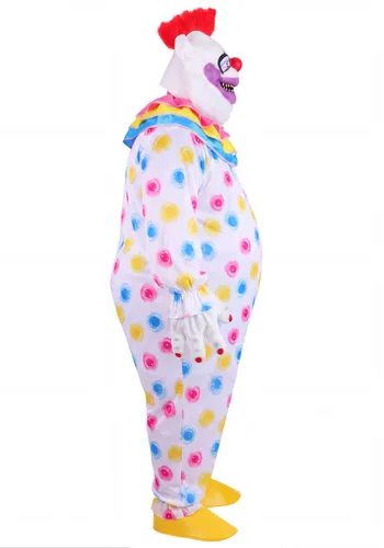 Vista 6 de Disfraz Fatso Plus Size Premium de Killer Klowns from Outer Space para Hombre Multicolor