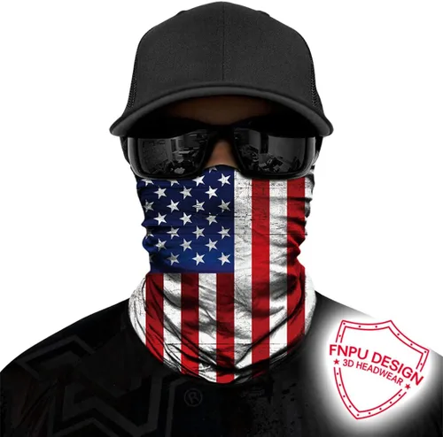 Vista 2 de Sin costuras cuello polaina escudo bufanda bandana máscara de la cara sin costuras protección UV para motocicleta Ciclismo montar a caballo bandas