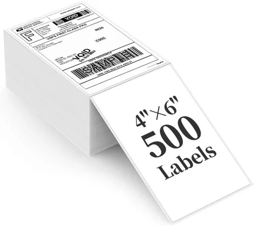 Vista 8 de Etiquetas de código de barras multiusos de 2.36 x 1.18 pulgadas, FNSKU UPC Direct Therma, autoadhesivas, en blanco, dirección postal directa, 800