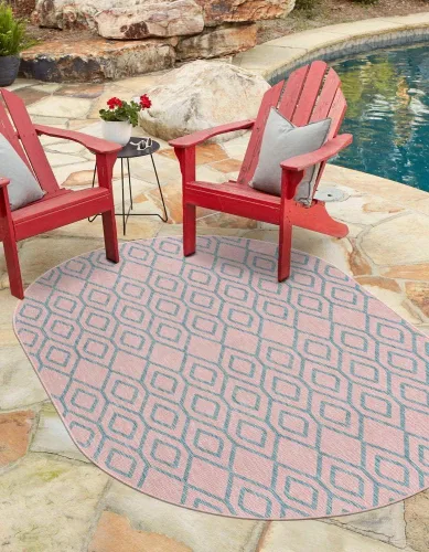 Vista 60 de Jill Zarin Outdoor Collection - Alfombra de área - Turcas y Caicos (2' 2" x 3' 1" Rectángulo Beige/Marrón)