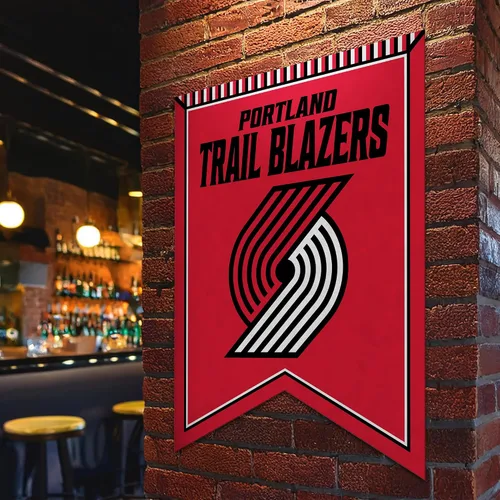 Vista 19 de Rico Industries Banderín de fieltro de balón de baloncesto NBA de 18 x 24 pulgadas