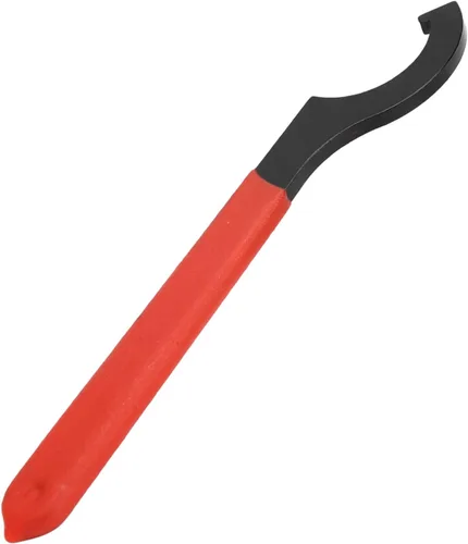 Vista 8 de Naroote Llave de tuerca helicoidal, llave de tuerca de choque en forma de C, llave de tubo amortiguador, llave de tuerca universal, llave de gancho