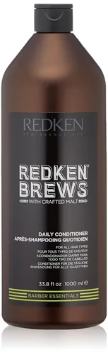 Vista 7 de Redken Brews Acondicionador diario para hombres Cabello suave y brillante Acondicionador desenredante para hombres Fortalece e hidrata