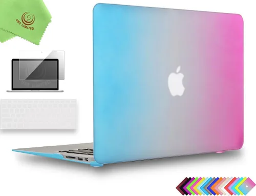 Vista 45 de UESWILL Funda rígida mate 3 en 1 compatible con MacBook de 12 pulgadas con pantalla Retina modelo A1534 + funda de teclado y protector de pantalla