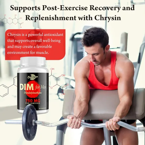 Vista 6 de Orinthalixium DIM para Hombres 750MG – Equilibrio Hormonal, Apoyo al Estrógeno para Hombres, Suplemento DIM, Desintoxicación, Vitalidad