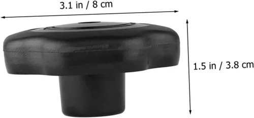 Vista 9 de Uonlytech - Perillas de repuesto para tapa de olla a presión, paquete de 2 pomos de mango de tapa de olla de fácil agarre, manijas para tapa de olla