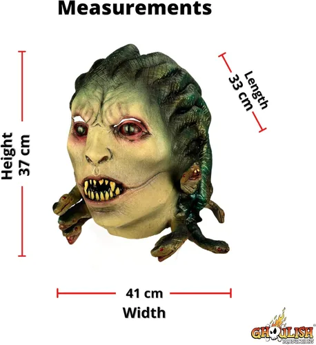 Vista 4 de Ghoulish Masks Medusa Adult Mask