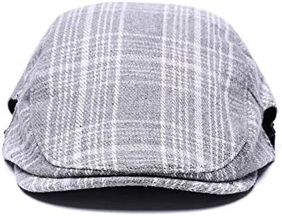 Vista 2 de Quanhaigou Gorras de mezclilla unisex para hombre, gorra de algodón para hombre y mujer