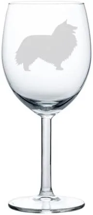 Vista 3 de MIP Copa de vino Shetland Sheepdog (17 oz sin tallo)
