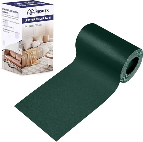 Vista 23 de Kit de cinta para reparación de cuero, parche autoadhesivo para muebles, sofá, asientos de automóvil, silla de oficina, kit de reparación de vinilo