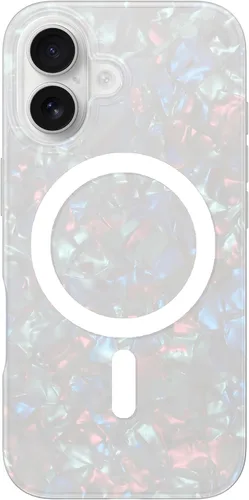 Vista 60 de LONLI Hue - para iPhone 15 Pro Max [Compatible con Magsafe] - Funda de teléfono floral dorada - [Amortiguador de 360°] - Funda de teléfono linda