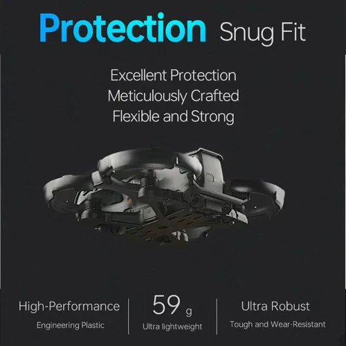 Vista 6 de Armadura mejorada de protección completa de 360° para DJI AVATA 2 Drone Protector Anillo de parachoques Barra protectora Accesorios anticolisión