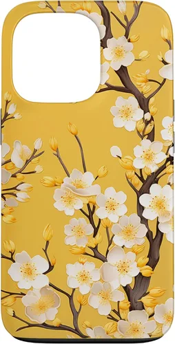 Vista 10 de Yellow Cherry Blossom Case for iPhone 17