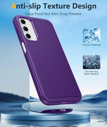 Vista 756 de FNTCASE Funda para iPhone 17 Pro: Fundas delgadas translúcidas de color azul claro compatibles con MagSafe, protección completa de la cámara