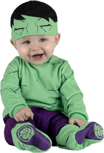 Vista 6 de Disfraz infantil clásico de Hulk de Marvel