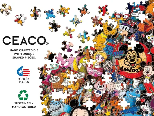 Vista 5 de Ceaco - Disney - Photo Magic Pins - Rompecabezas de 750 piezas