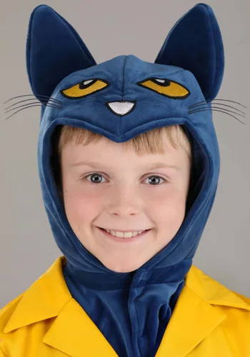 Vista 2 de Disfraz Deluxe de Pete el Gato para Niños Multicolor