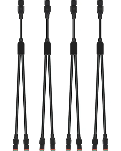 Vista 10 de Juego de extensión de arnés de cableado universal 2 en 1 de 2 pies Deutsch DT DTP, adaptador de cableado de 2 pines Plug and Play DT para barra