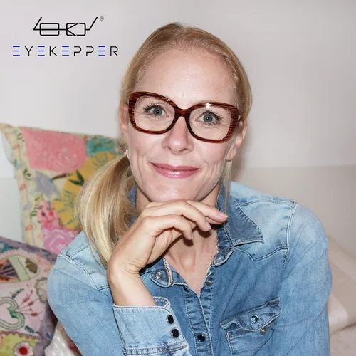 Vista 2 de Eyekepper Paquete de 4 lentes de lectura elegantes para mujeres de gran tamaño +0.50