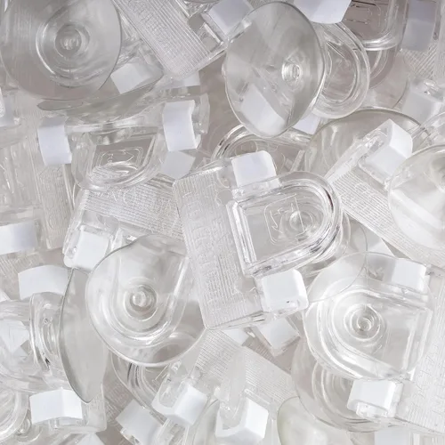 Vista 3 de Ocean Nutrition Clips alimentadores de algas marinas para peces de agua salada, ventosas de acuario, mantiene los alimentos intactos, prolonga
