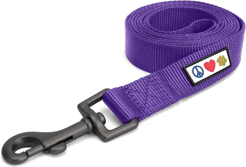 Vista 77 de Pawtitas - Correa personalizada de 6 pies para perro rosa XS/S con nombre y número de teléfono bordados, correa fuerte de nylon para razas pequeñas