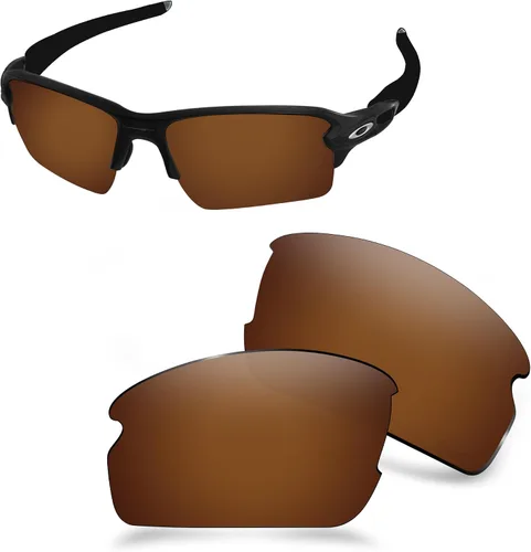 Vista 20 de ANSI Z87.1 Replacement Lenses for Oakley Flak 2.0 XL OO9188 Sungalss Azul Capri