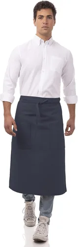 Vista 5 de Chef Works Delantal bistró unisex de dos bolsillos