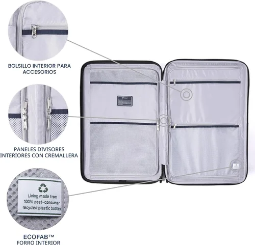 Vista 5 de Travelpro Maxlite Air V2 Maleta de rueda giratoria con lados duros expandible, Verde azulado