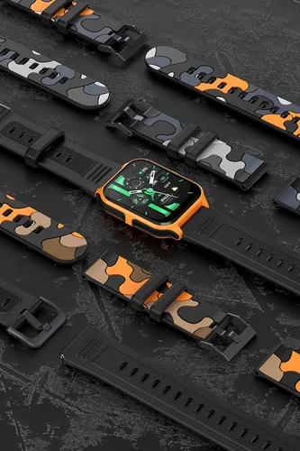 Vista 5 de Yihou Reloj inteligente militar resistente para hombres, teléfonos Android, 1.83 pulgadas, reloj inteligente para correr al aire libre