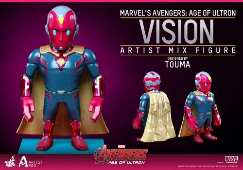 Vista 3 de Hot Toys Figura "Vision Avengers Age of Ultron Series 2