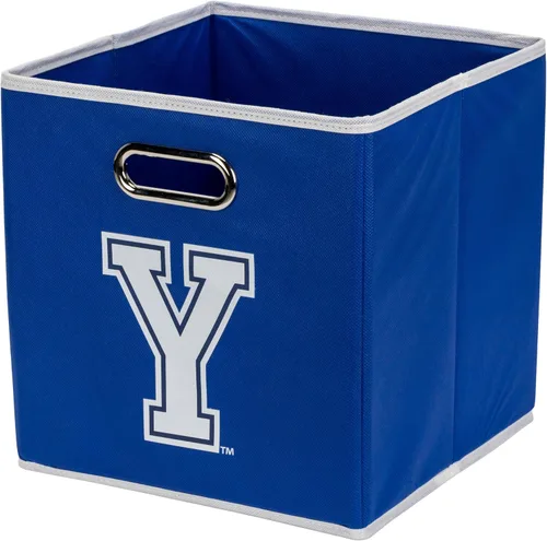Vista 10 de Franklin Sports Cubos de almacenamiento de tela del equipo universitario de la NCAA hechos para adaptarse a organizadores de almacenamiento