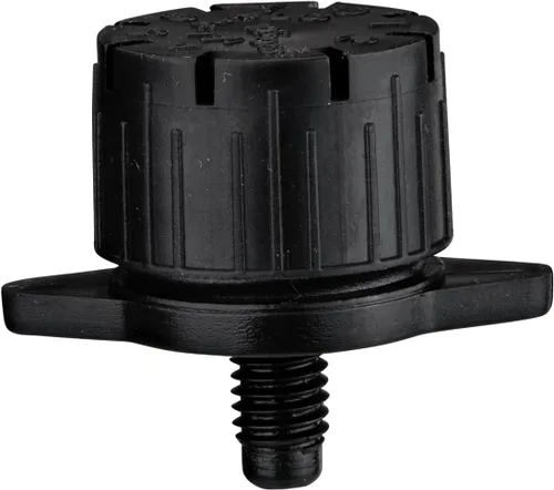 Vista 3 de Raindrip R158CT - Burbujero de flujo ajustable, emisor compensador sin presión, patrón de círculo completo, aerosol de 8 corrientes, con entrada