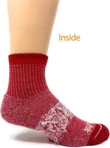 Vista 5 de WARRIOR ALPACA SOCKS - Todo el día - Todos los días - Forro de rizo - Acolchado - Calcetines multiusos - Unisex