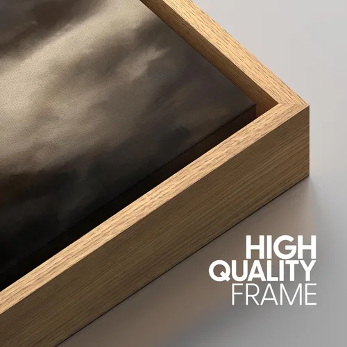Vista 5 de SIGNWIN Lienzo enmarcado para pared, juego de arte dramático de cielo tormentoso, ilustraciones de paisaje nuboso Moody, arte moderno decorativo
