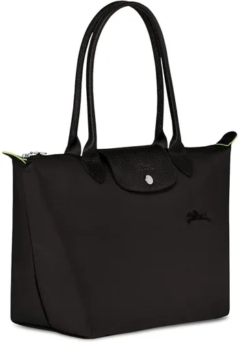 Vista 2 de Longchamp Bolsa de hombro de nailon Le Pliage Green color negro