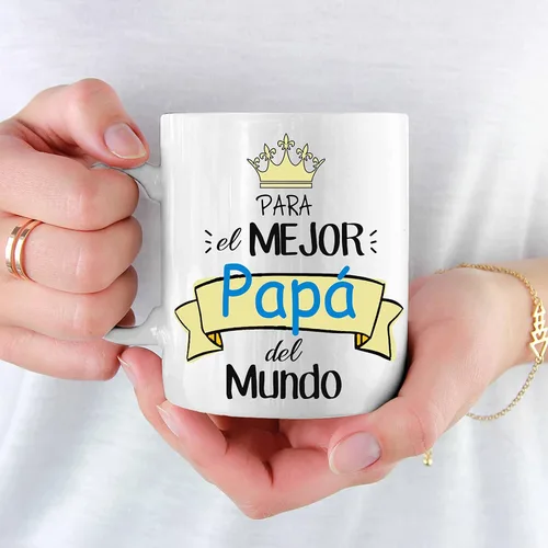 Vista 3 de Taza de café para papá, regalo para el día del padre, cumpleaños, para el mejor papá del mundo, regalo para él, regalo de hijo/hija, taza de café