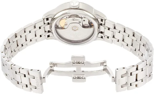 Vista 3 de Tissot Chemin Des Tourelles Powermatic 80acero inoxidable azul reloj 32mm. t099.207.11.048.00