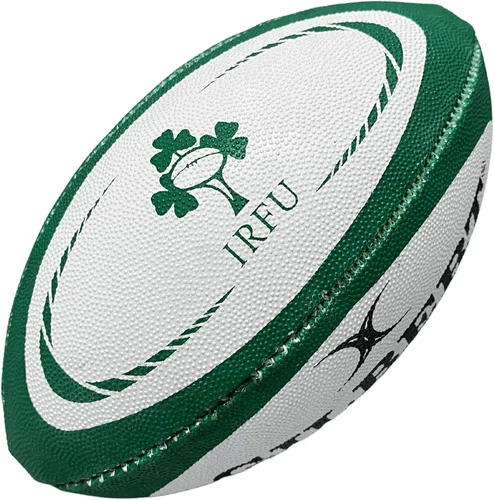 Vista 4 de Gilbert Ireland - Pelota de rugby, verde, mini, 1 paquete