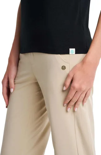Vista 6 de Camiseta de manga corta para mujer - Protección solar UPF 50+ - Morada Negro