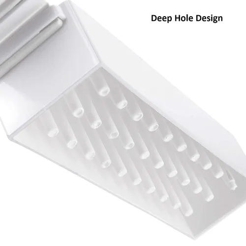 Vista 3 de Makartt Soporte de brocas para uñas a prueba de polvo Displayer Bundle con pieza de mano para taladro de uñas para máquina Up200