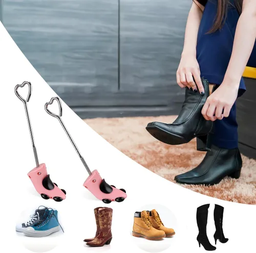 Vista 4 de Estirador de zapatos para hombres y mujeres, expansor de zapatos de 4 vías, resuelve los problemas de juanetes y otros problemas de pies causados