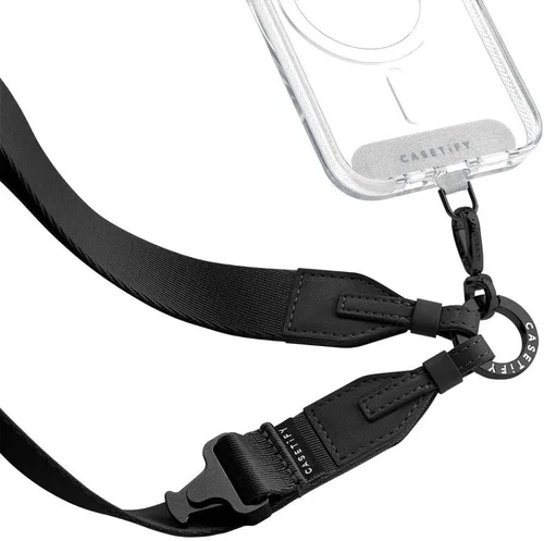 Vista 2 de CASETiFY Cordón utilitario 2 en 1 - Negro