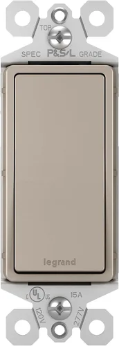 Vista 21 de Legrand Radiant TM874DBCC6 Interruptor de pared basculante de 15 amperios, interruptores de luz decorativa de 4 vías, bronce oscuro (1 unidad)