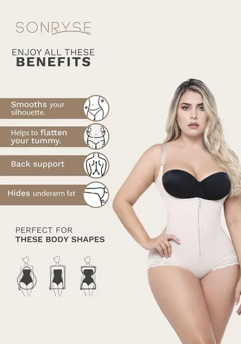 Vista 5 de Sonryse Fajas Colombianas Posparto C-section Postpartum Shapewear for Women
