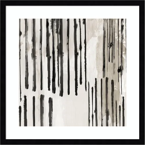 Vista 6 de Amanti Art Framed Wall Art Print 21x21 Linearity II by PI Studio, Abstract Wall Art, Modern Contemporary Decor, Medium Poster Painting Artwork for