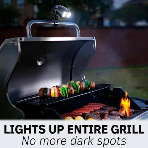 Vista 8 de Sirius 1.0 - Luz de parrilla para parrilla al aire libre – Ahumador LED brillante y accesorios de barbacoa – Luces esenciales para barbacoa – Lo