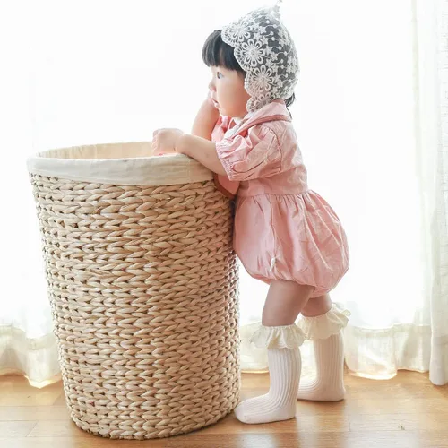 Vista 2 de Calcetines largos con volantes para bebés y niñas de 6 a 12 meses