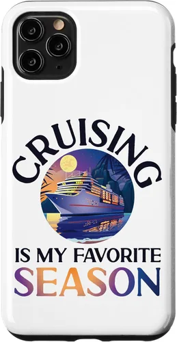 Vista 13 de iPhone 16 Cruise Ship Vacation Girl Cruising Is My Favorite Season Case