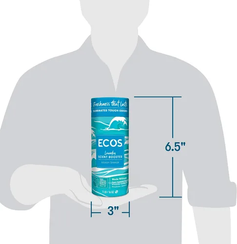 Vista 8 de ECOS Potenciador de aroma para ropa en lavado, brisa oceánica, 16 onzas
