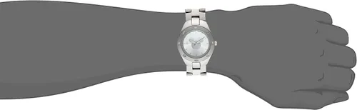 Vista 2 de Disney W001903 Mickey Mouse Reloj analógico de cuarzo plateado para hombre Plateado Movimiento de cuarzo
